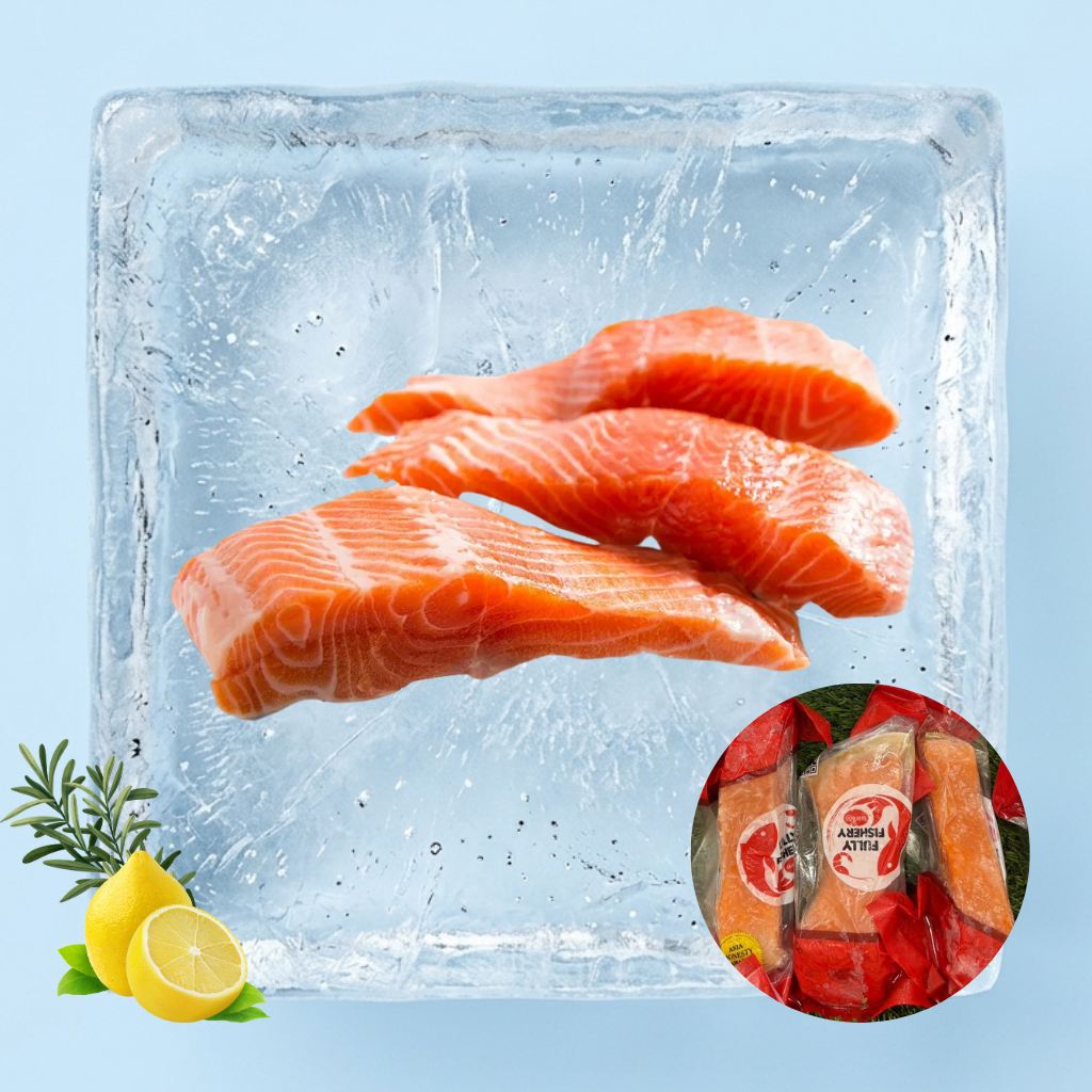(Buy 10 Free 1) 无骨三文鱼 Salmon Fillet Cut