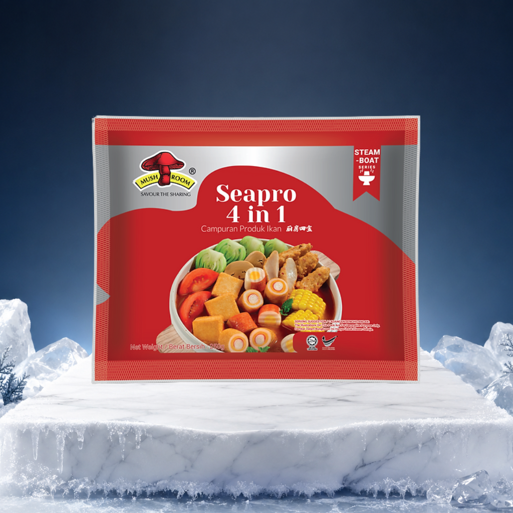SEAFOOD PRODUCTS 4 IN 1 - MUSHROOM