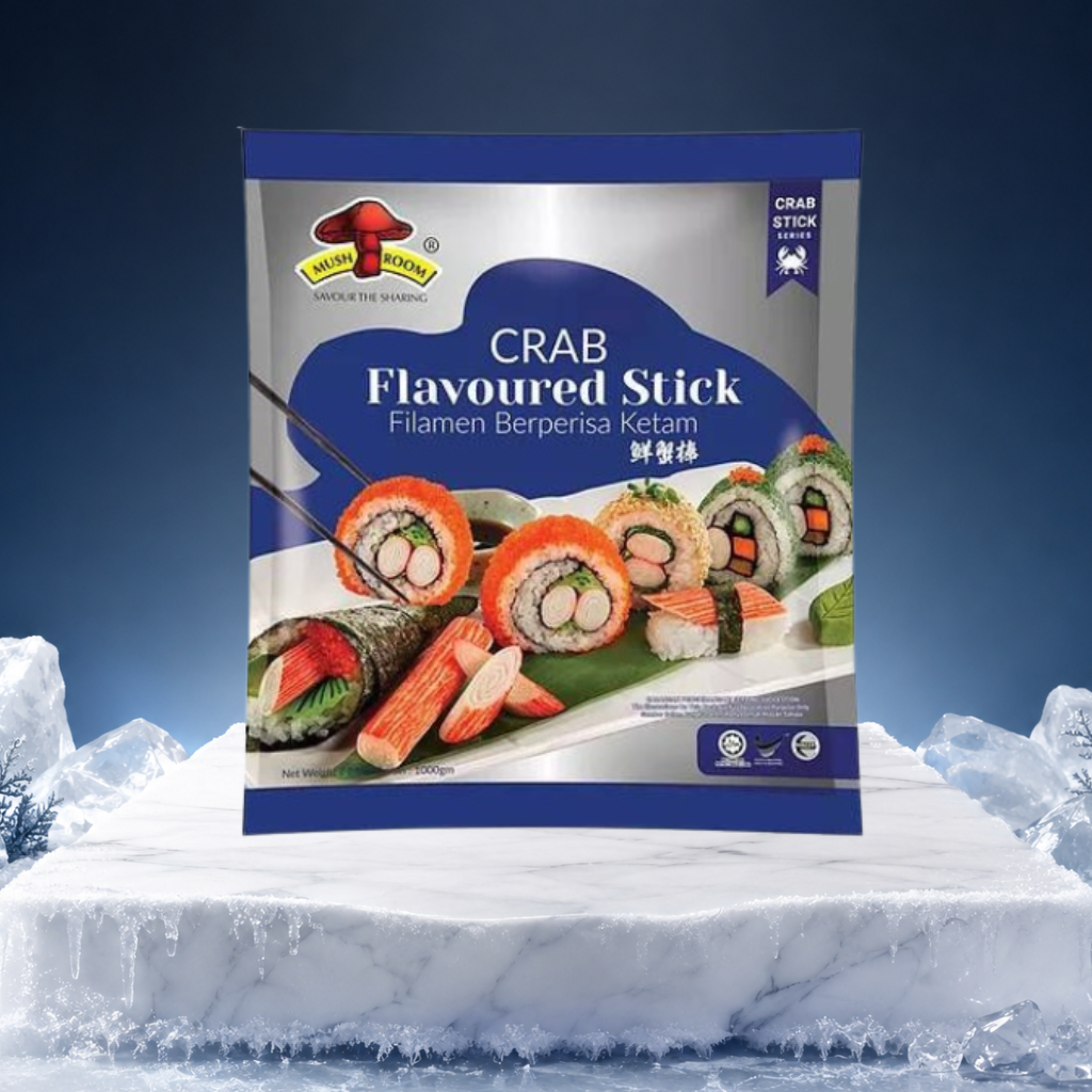 CRAB FLAVOURED STICK 1KG - MUSHROOM