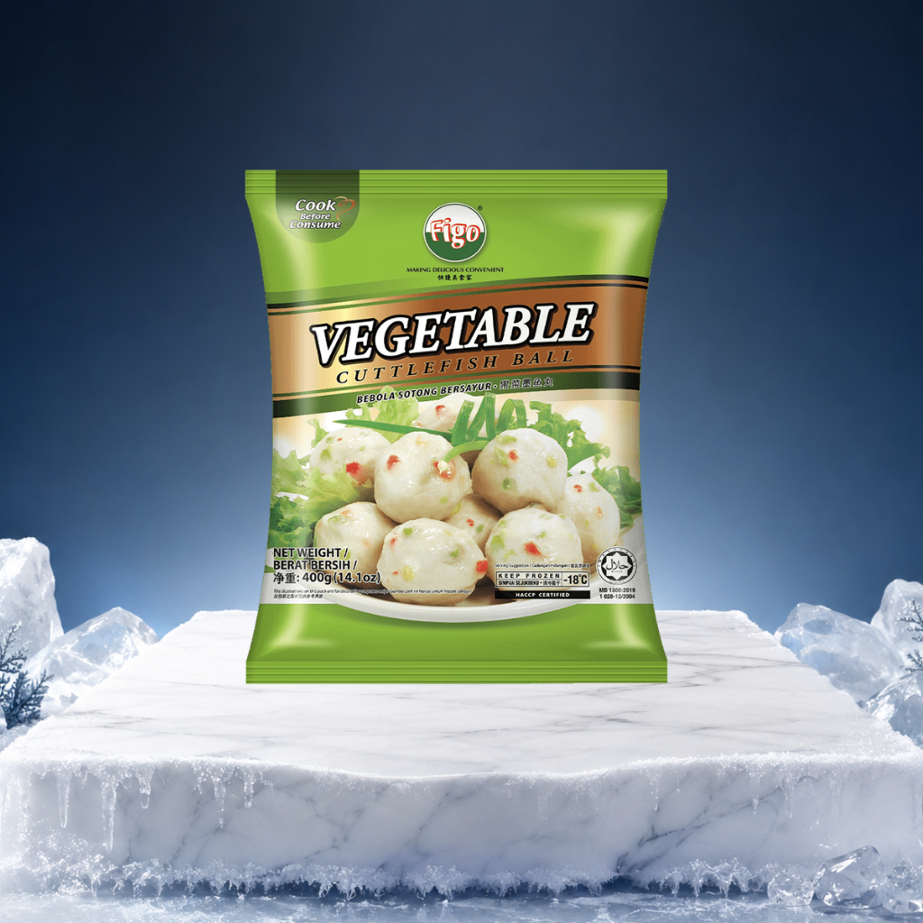 VEGETABLE CUTTLEFISH BALL 果菜墨鱼丸 - FIGO