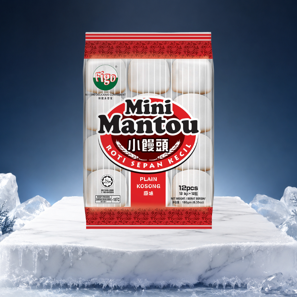 MINI MANTOU - PLAIN 180GM - FIGO